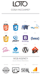 Mobile Screenshot of lotowebagency.com