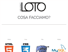 Tablet Screenshot of lotowebagency.com